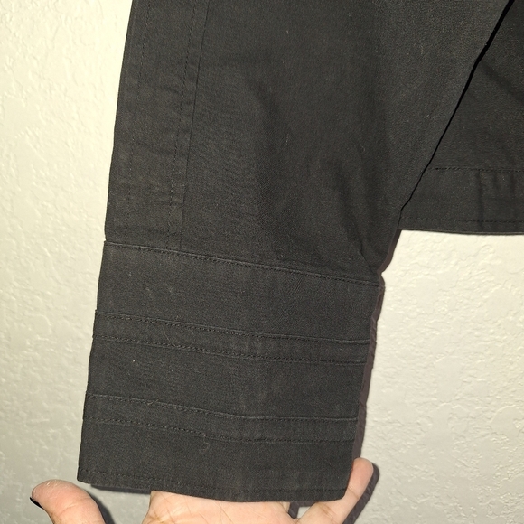 NWT Maxi Brand Black Button Up Jacket Size Large - Picture 4 of 7